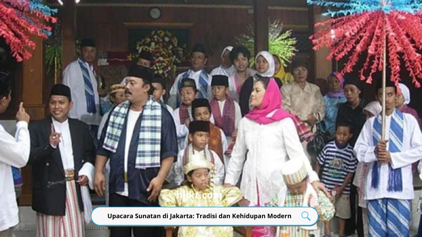 Upacara Sunatan di Jakarta