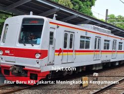 Fitur Baru KRL Jakarta: Meningkatkan Kenyamanan