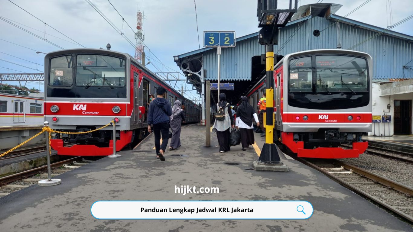 Panduan Lengkap Jadwal KRL Jakarta