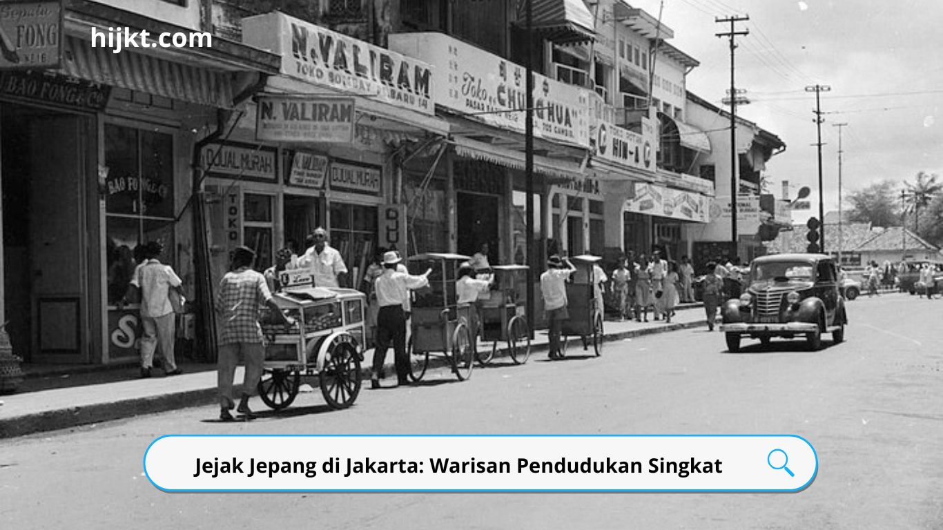 Jejak Jepang di Jakarta: Warisan Pendudukan Singkat