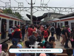 Tips Aman dan Nyaman Naik KRL di Jakarta