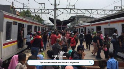 Tips Aman dan Nyaman Naik KRL di Jakarta