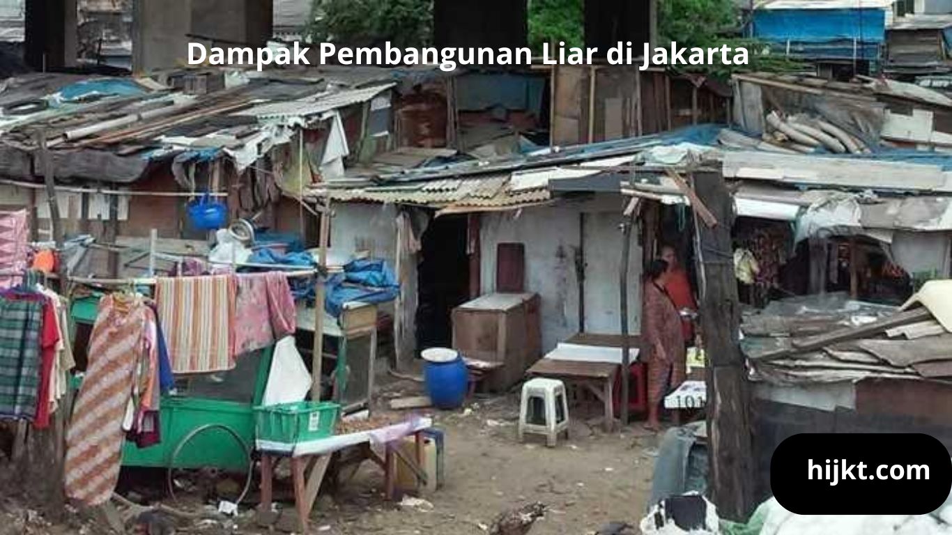 Dampak Pembangunan Liar di Jakarta