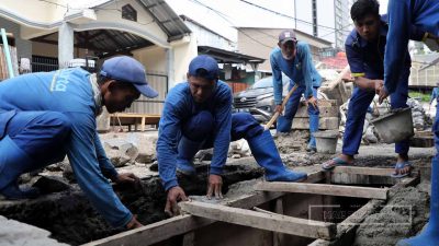 Perbaikan Saluran Air di Jalan Kebon Sirih Barat I, Upaya Mengatasi Banjir di Jakarta