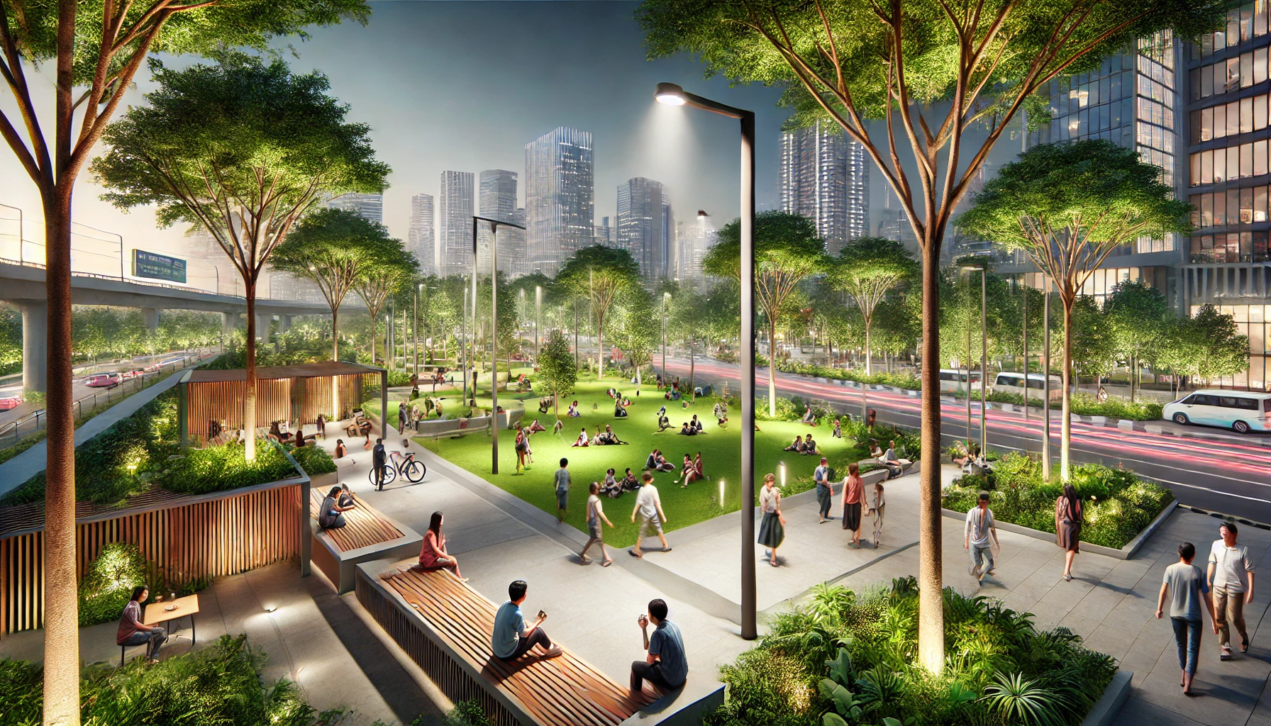 Taman Di Jakarta Yang Buka 24 Jam
