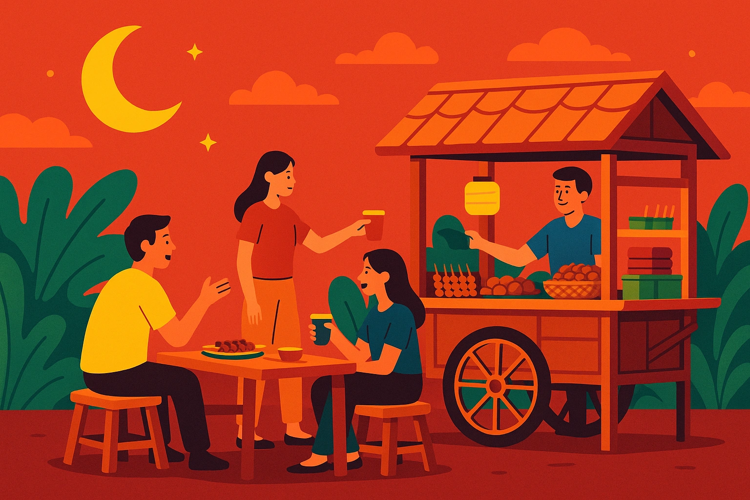 Angkringan Di Jakarta Selatan