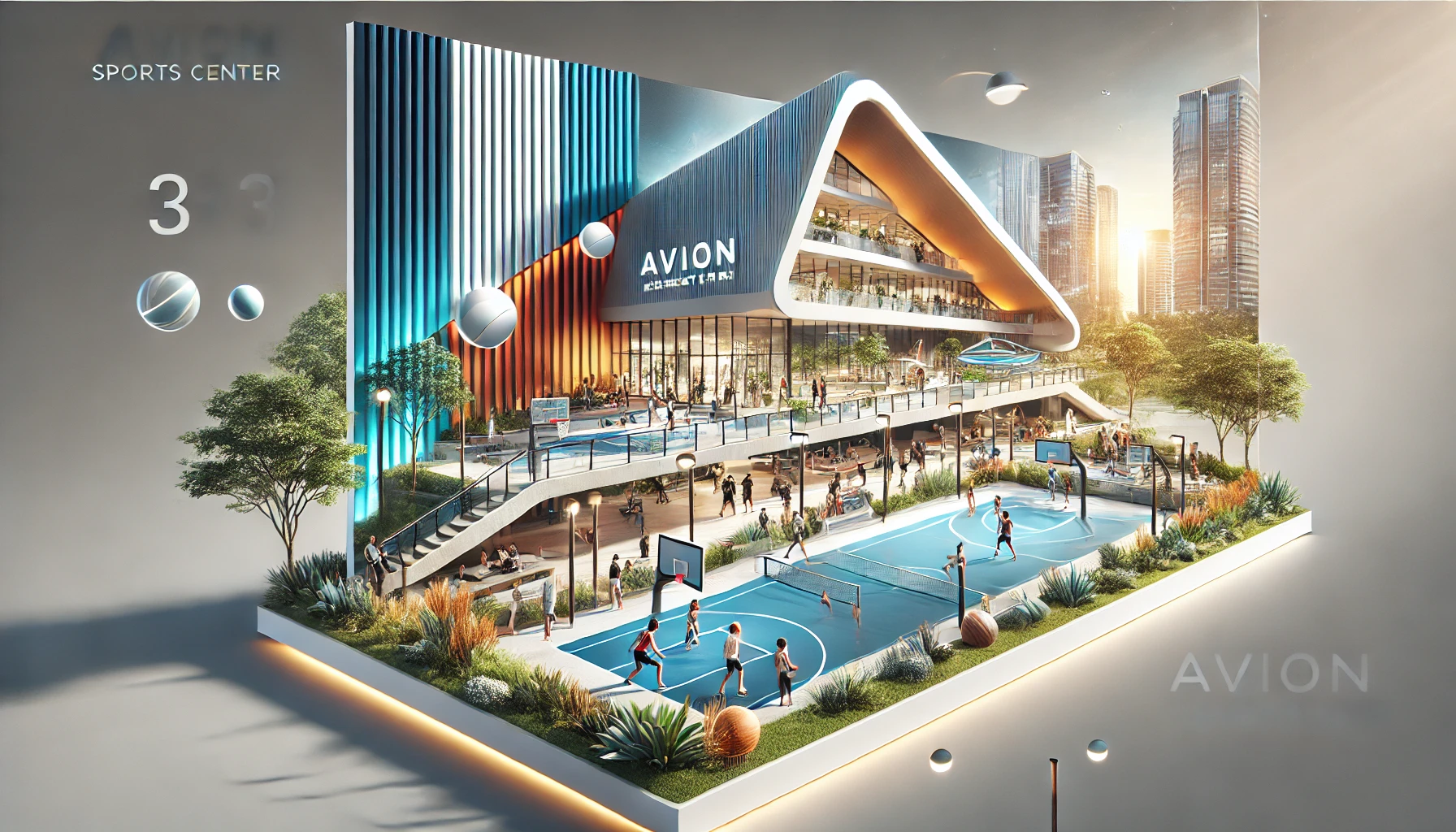Avion Sports Center Kota Jakarta Barat