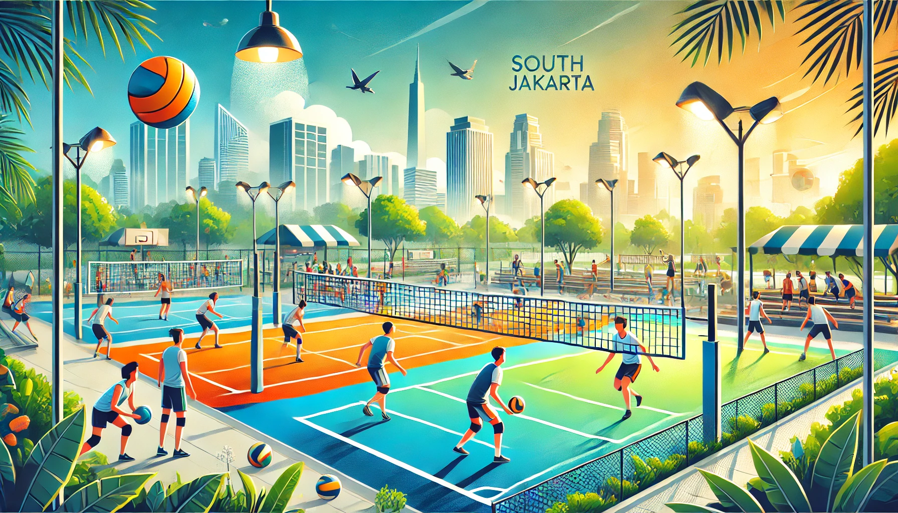Lapangan Voli Jakarta Selatan