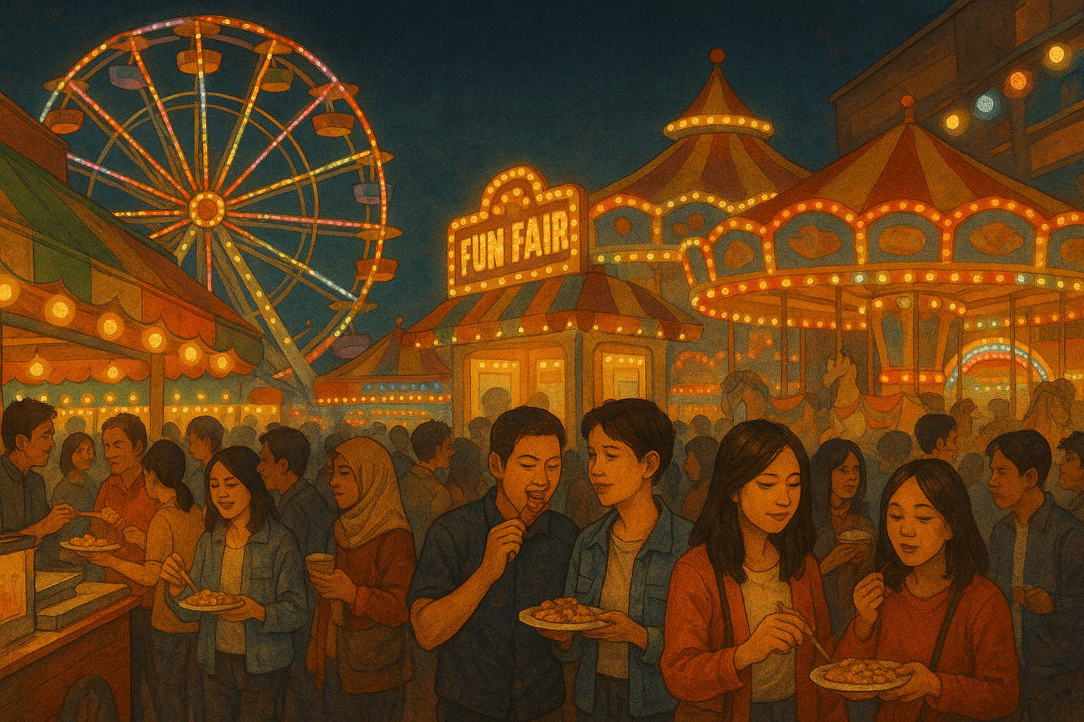 Pasar Malam Terkenal Jakarta 2025 Destinasi Kuliner dan Hiburan Legendaris yang Selalu Bikin Rindu