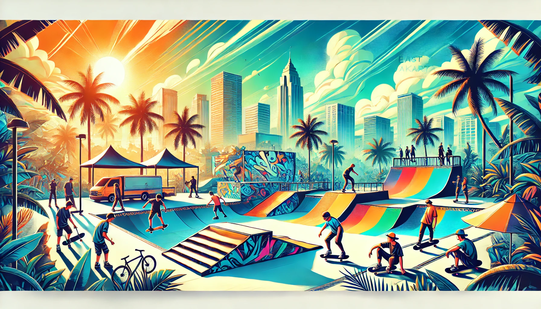 Tempat Bermain Skateboard