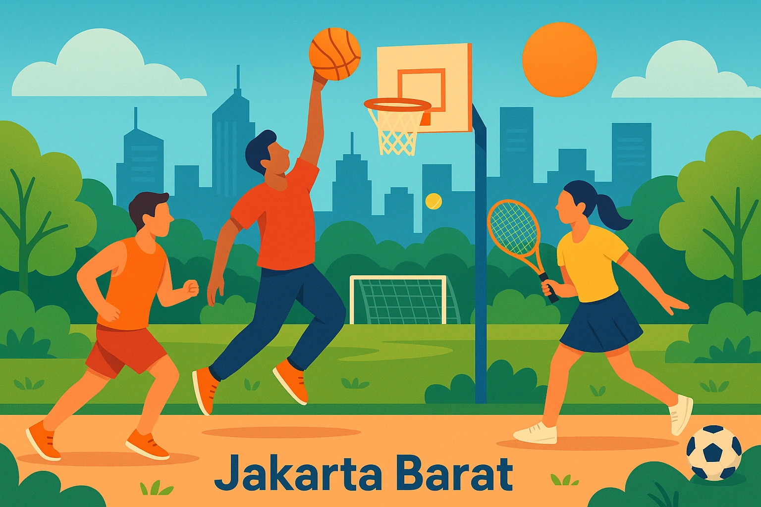 Tempat Olahraga Di Jakarta Barat