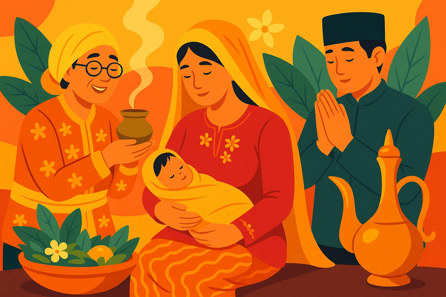 Upacara Kelahiran Adat Betawi