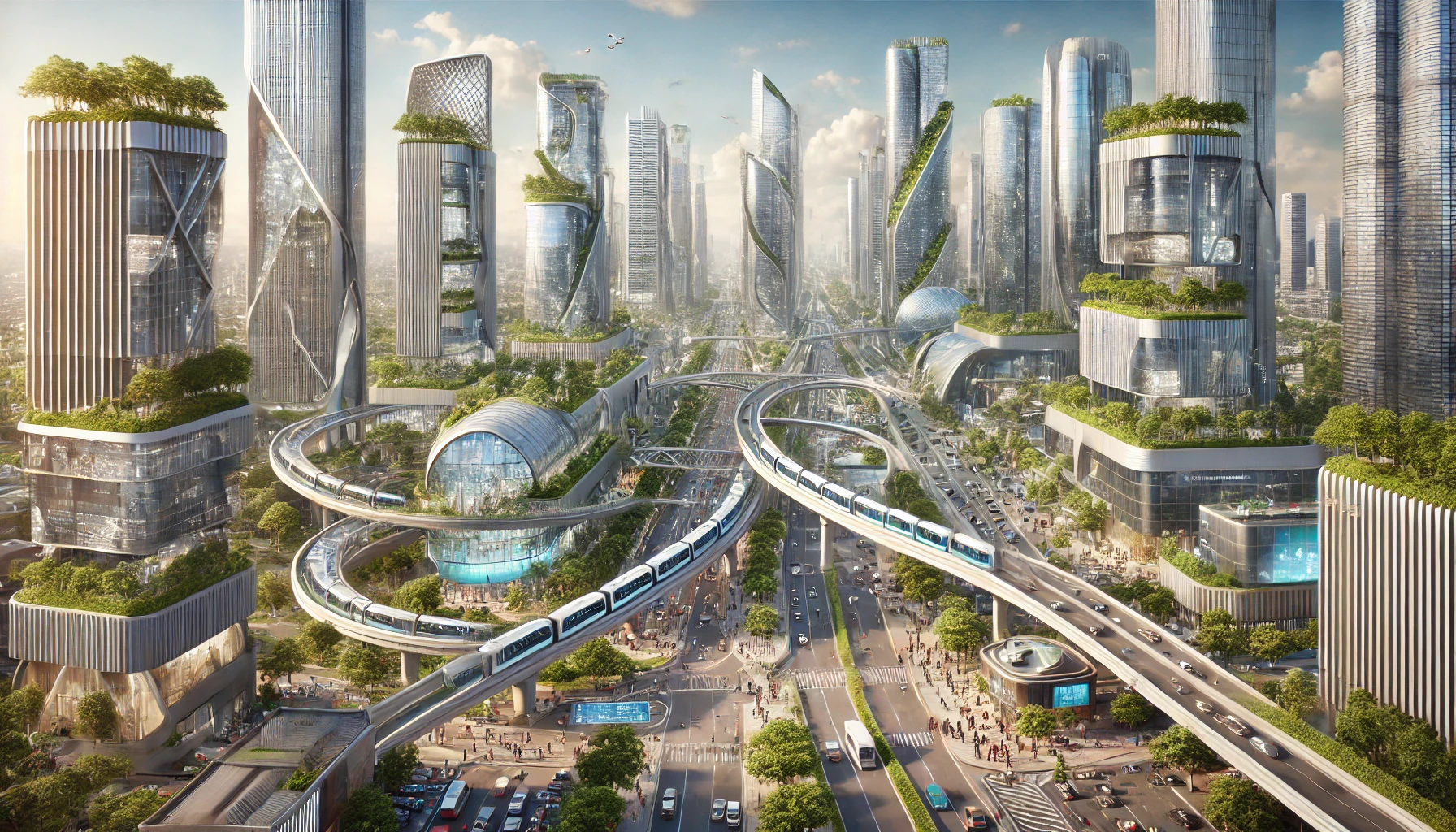 Arsitektur Futuristik Kota Jakarta Wujud Transformasi Desain Modern dan Inovasi Teknologi Menuju Kota Cerdas Berkelanjutan