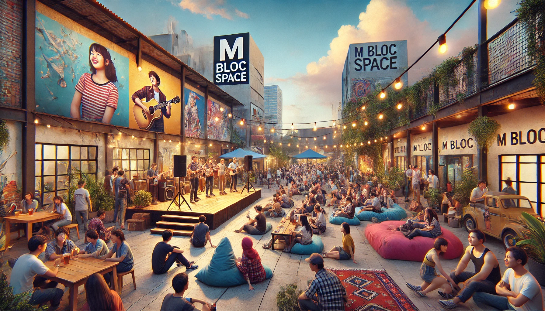 Menjelajahi Dunia Kreativitas di M Bloc Space Wisata Seni Jakarta Tempat Berkumpulnya Seniman Musik dan Pecinta Budaya