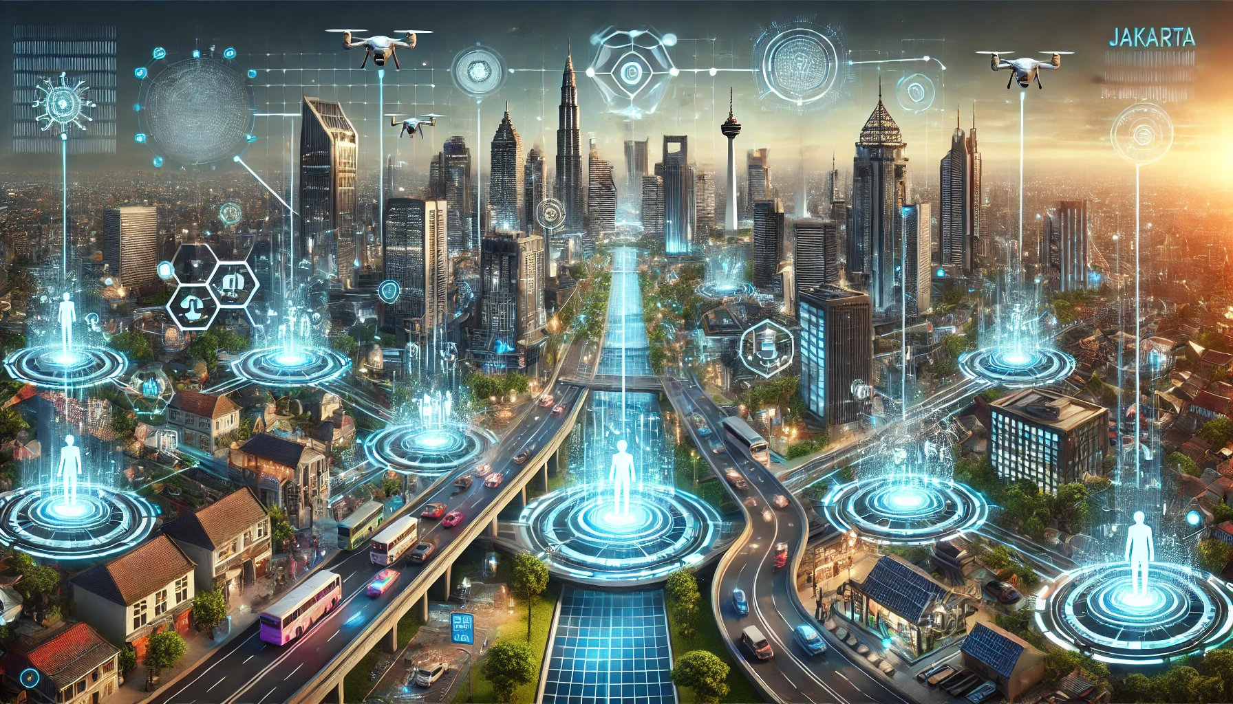 Strategi AI Untuk Kota Jakarta Transformasi Digital Terbesar Menuju Sistem Pemerintahan Cerdas Modern dan Layanan Publik Berbasis Teknologi Masa Depan