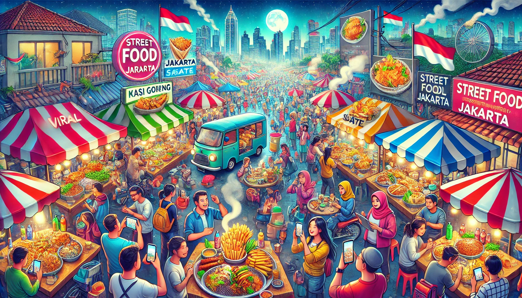 Kuliner Street Food Jakarta Viral yang Selalu Ramai dan Jadi Buruan Pecinta Jajanan Malam Ibu Kota dengan Ragam Rasa Unik yang Bikin Ketagihan