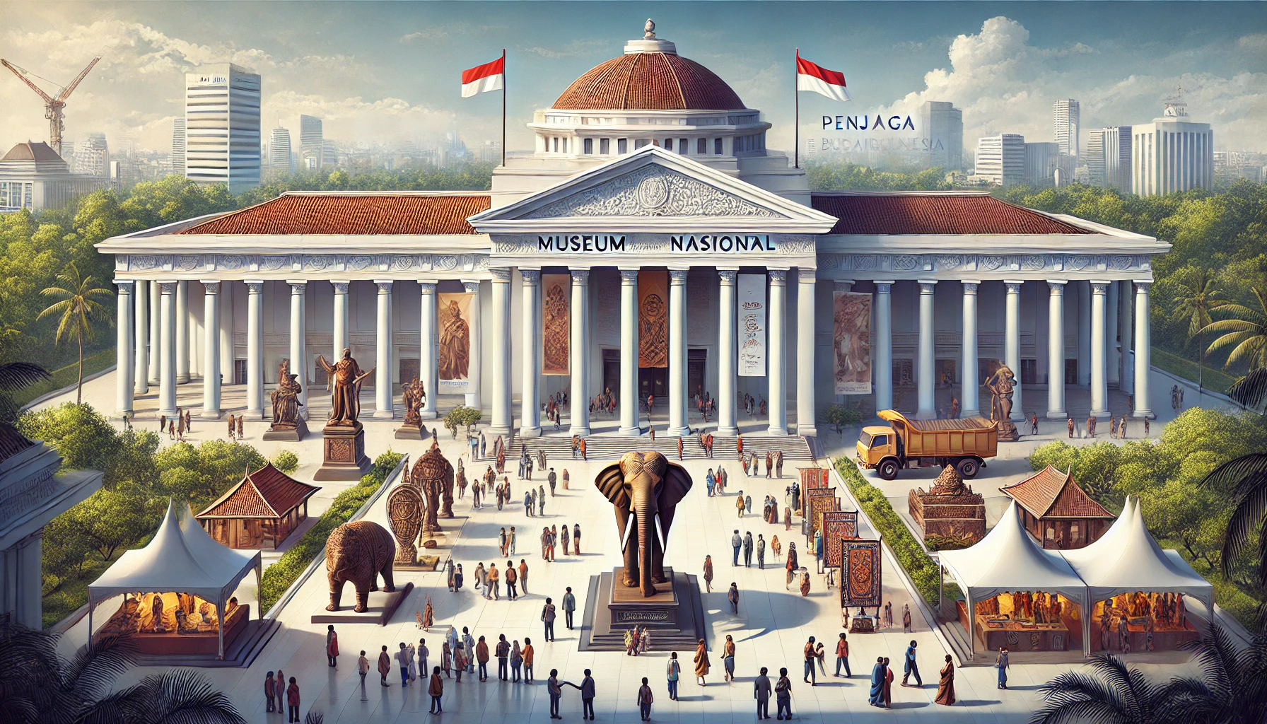Museum Nasional Jakarta Bersejarah sebagai Pusat Pengetahuan dan Warisan Budaya yang Menghidupkan Jejak Peradaban Indonesia