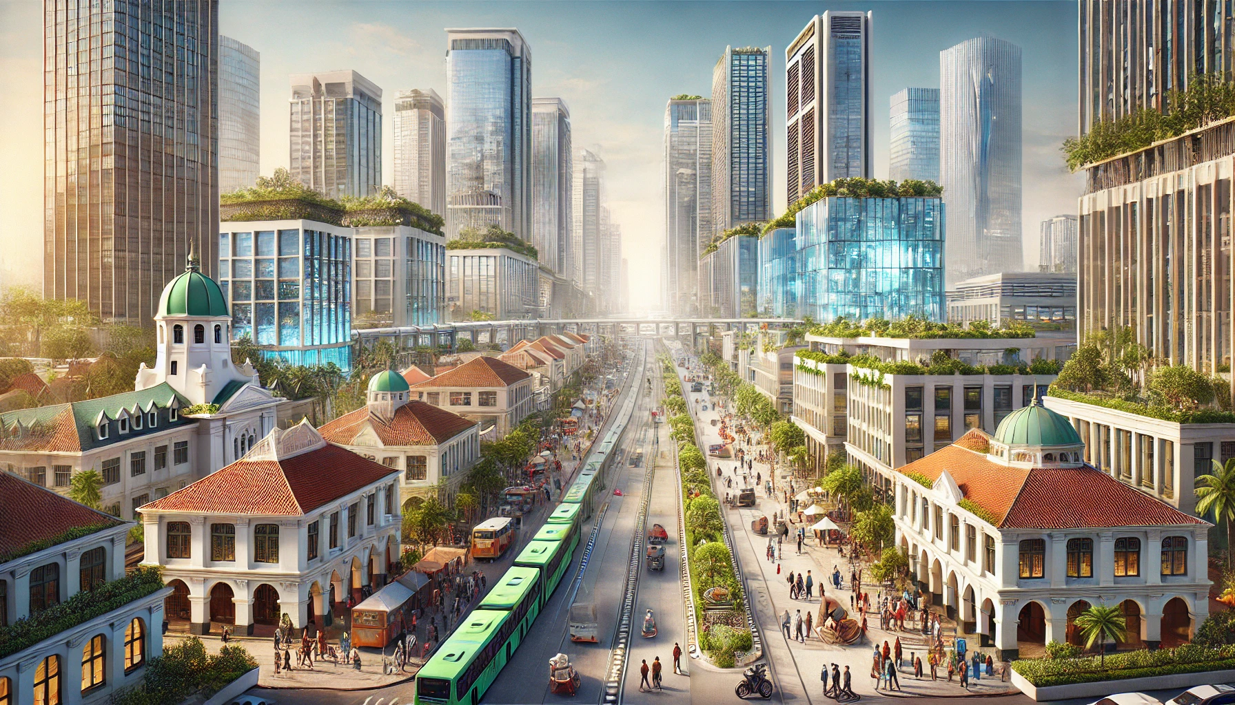 Jakarta Menuju Kota Global: Transformasi Kota Jakarta Modern dengan Konsep Ruang Masa Depan yang Nyaman dan Berbudaya