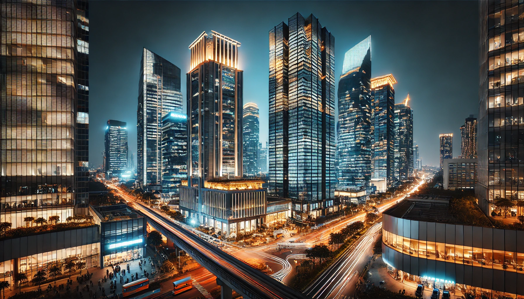 Spot Foto Malam Hari di Jakarta Paling Ikonik untuk Hunting Malam dan Nongkrong Santai