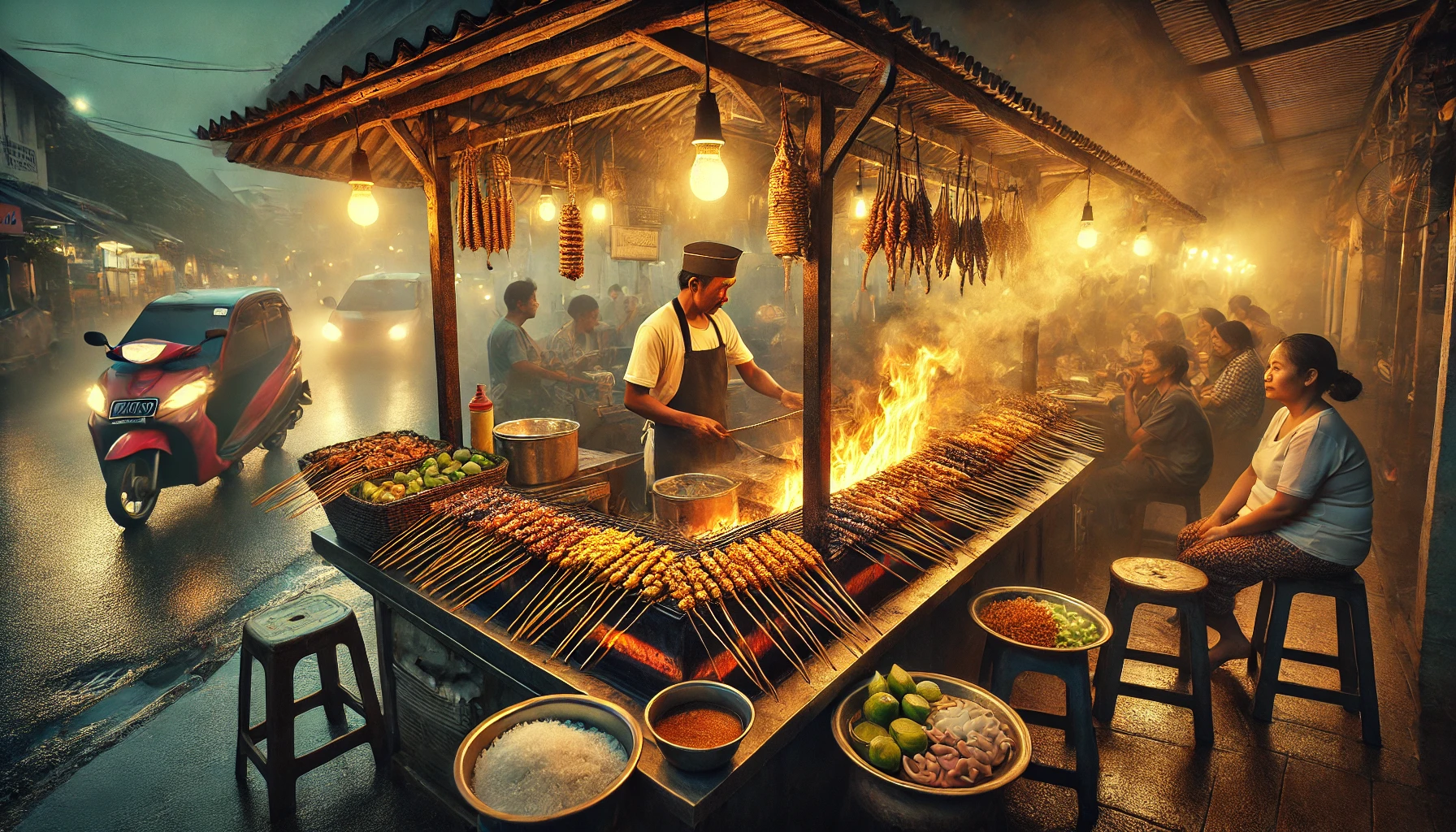 Warung Sate Legendaris Jakarta yang Tetap Ramai Sejak Puluhan Tahun dengan Rasa Khas Nusantara