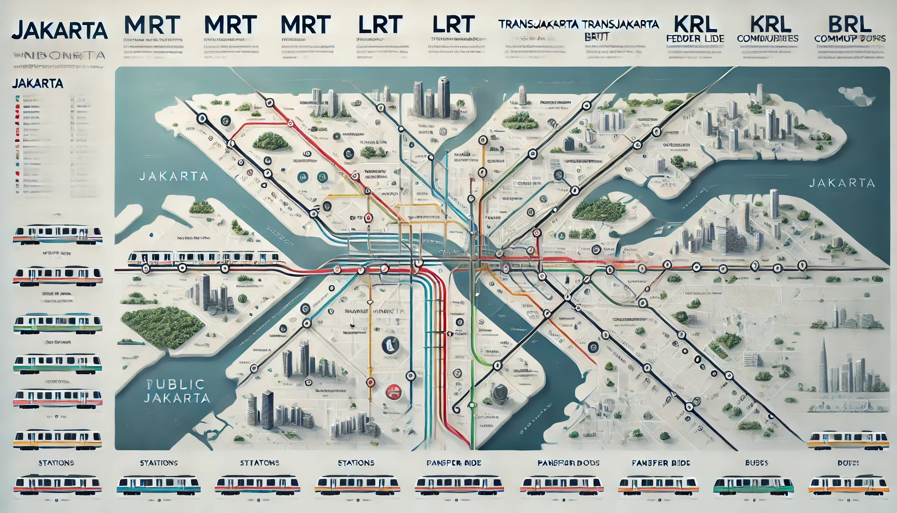 Integrasi Sistem Transportasi Jakarta Menjadi Pilar Utama Mobilitas Modern yang Efisien, Terpadu, dan Berkelanjutan