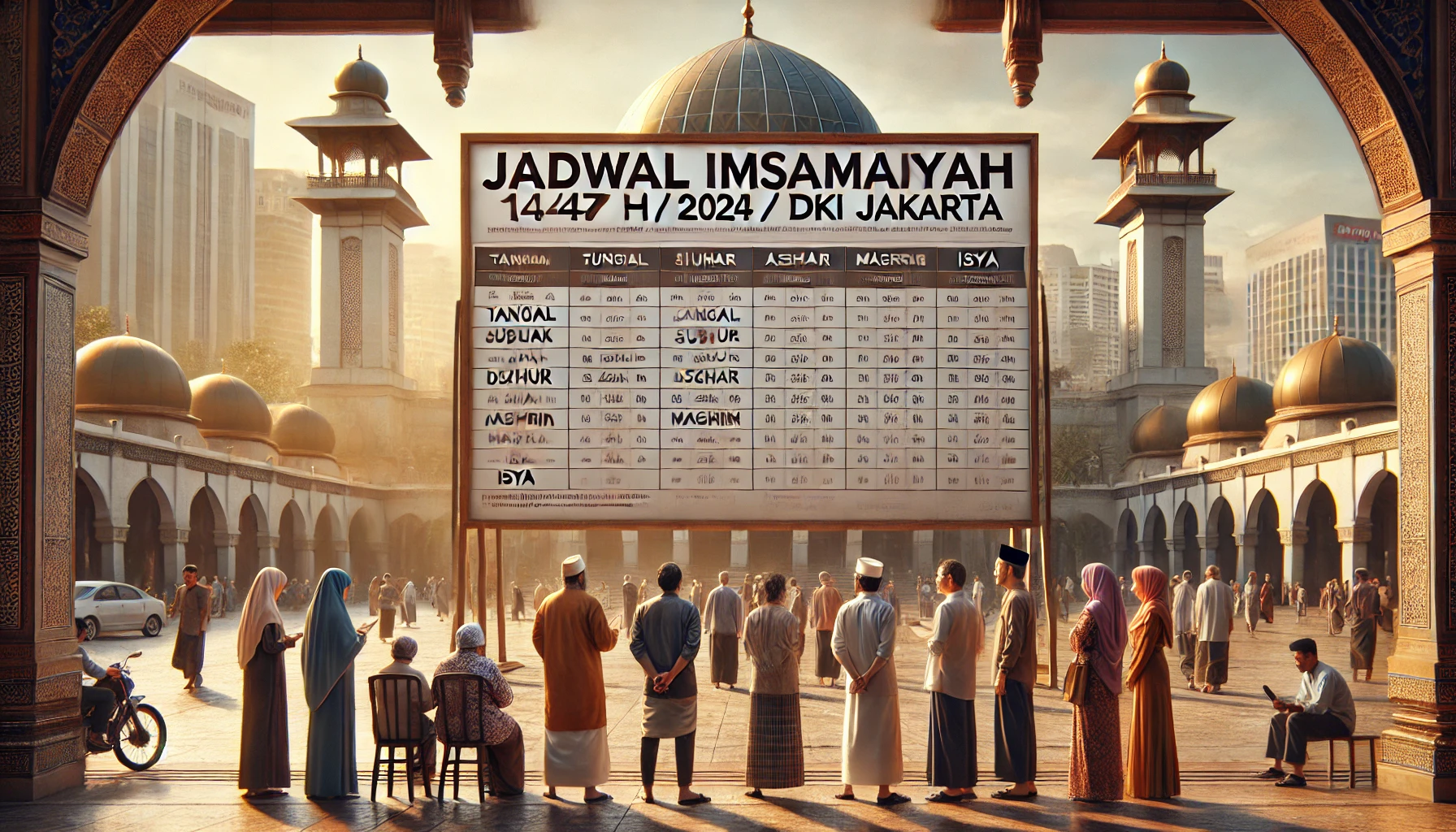 Jadwal Imsakiyah Ramadhan 2026 Di Jakarta Lengkap Waktu Sahur Dan Buka Puasa Resmi DKI Jakarta