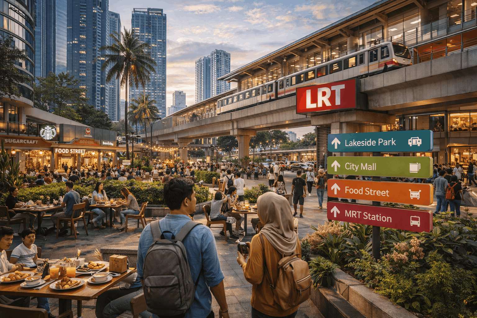 Update Daftar Tempat Wisata Dekat Stasiun LRT Jakarta Terbaru 2026 yang Bisa Diakses Hanya dengan Jalan Kaki