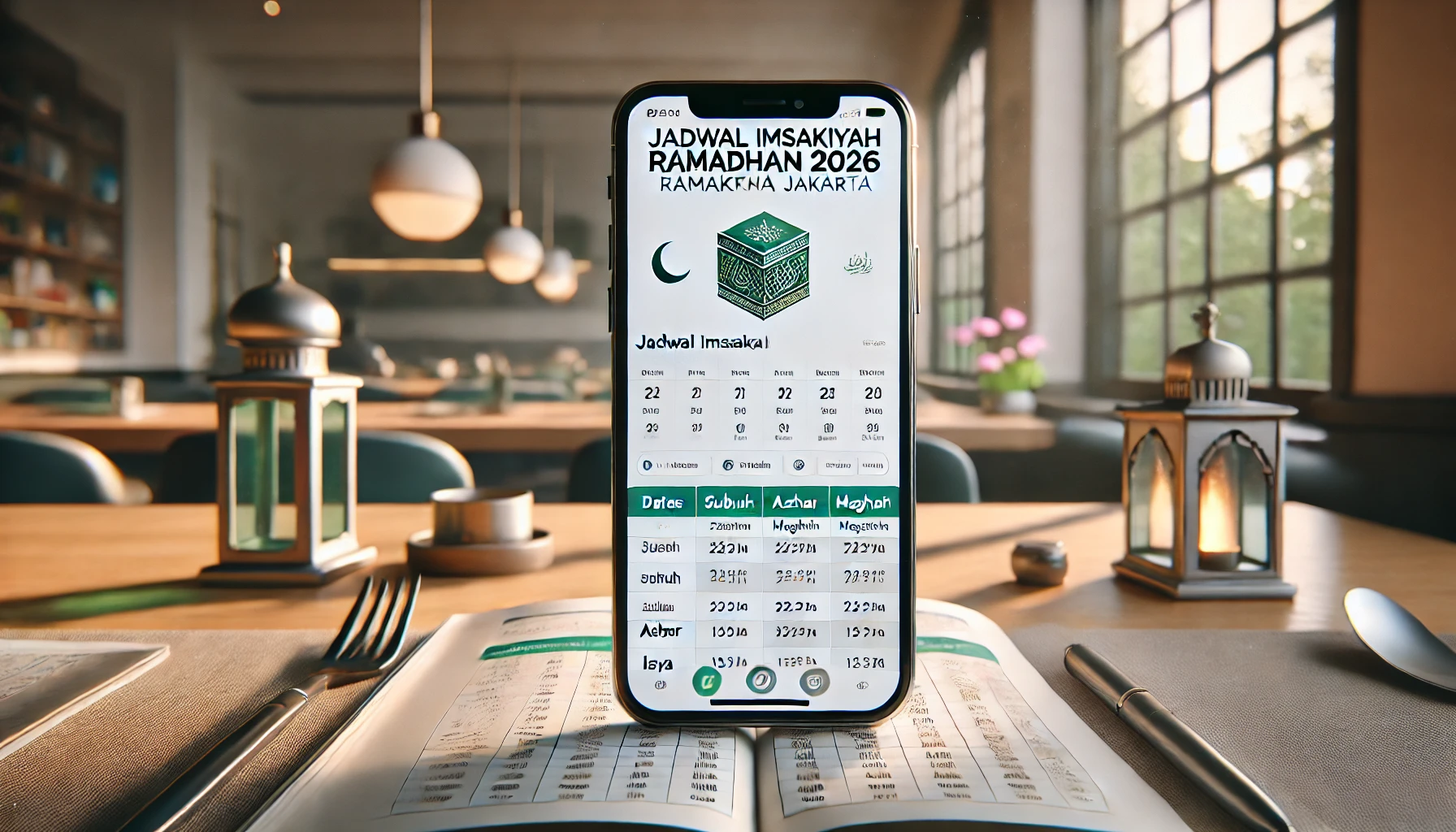 Jadwal Imsakiyah Ramadhan 2026 Jakarta PDF Resmi Lengkap Dan Siap Download