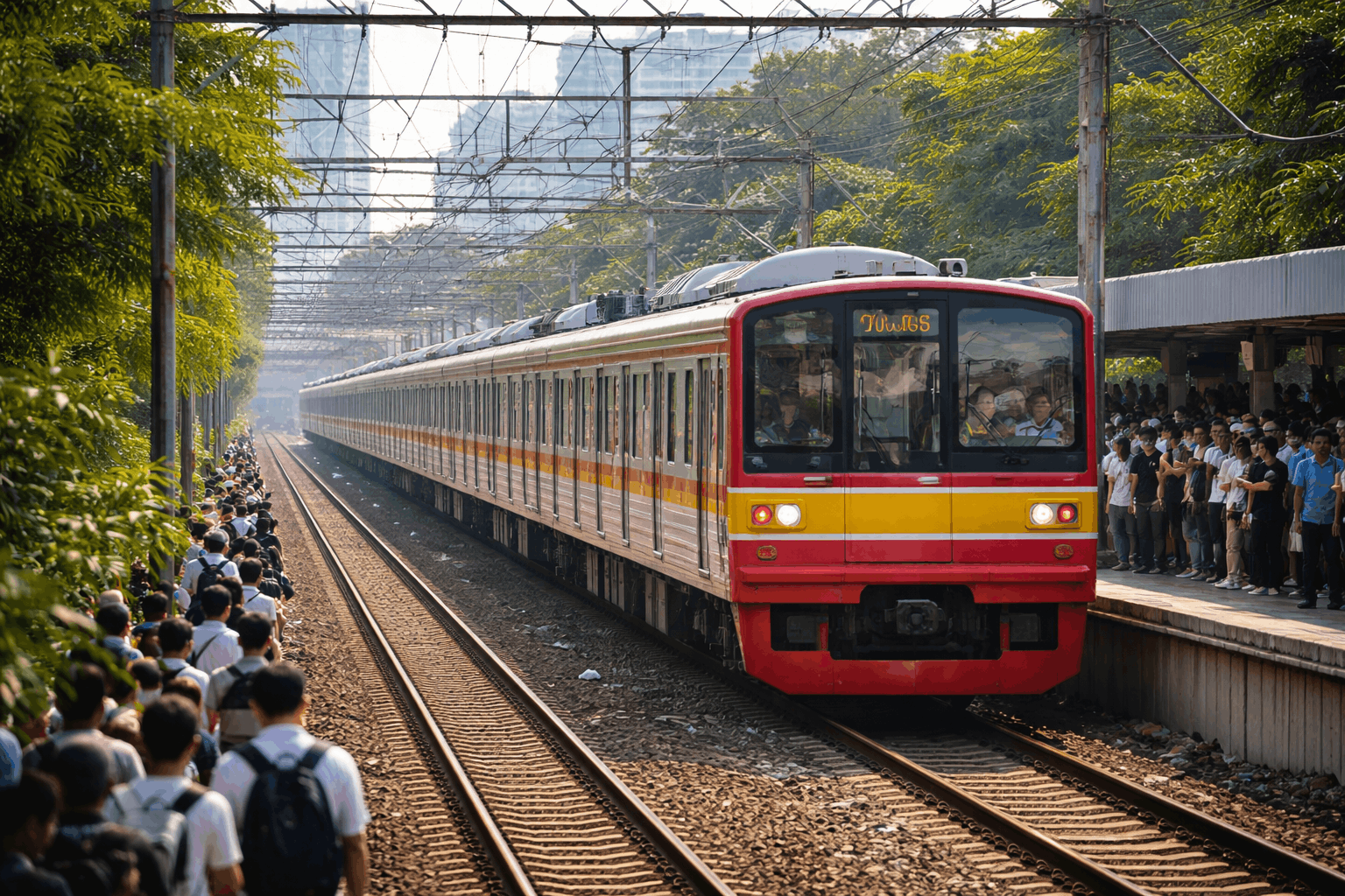 Fasilitas Terbaru Di Kereta Commuter Line Jabodetabek
