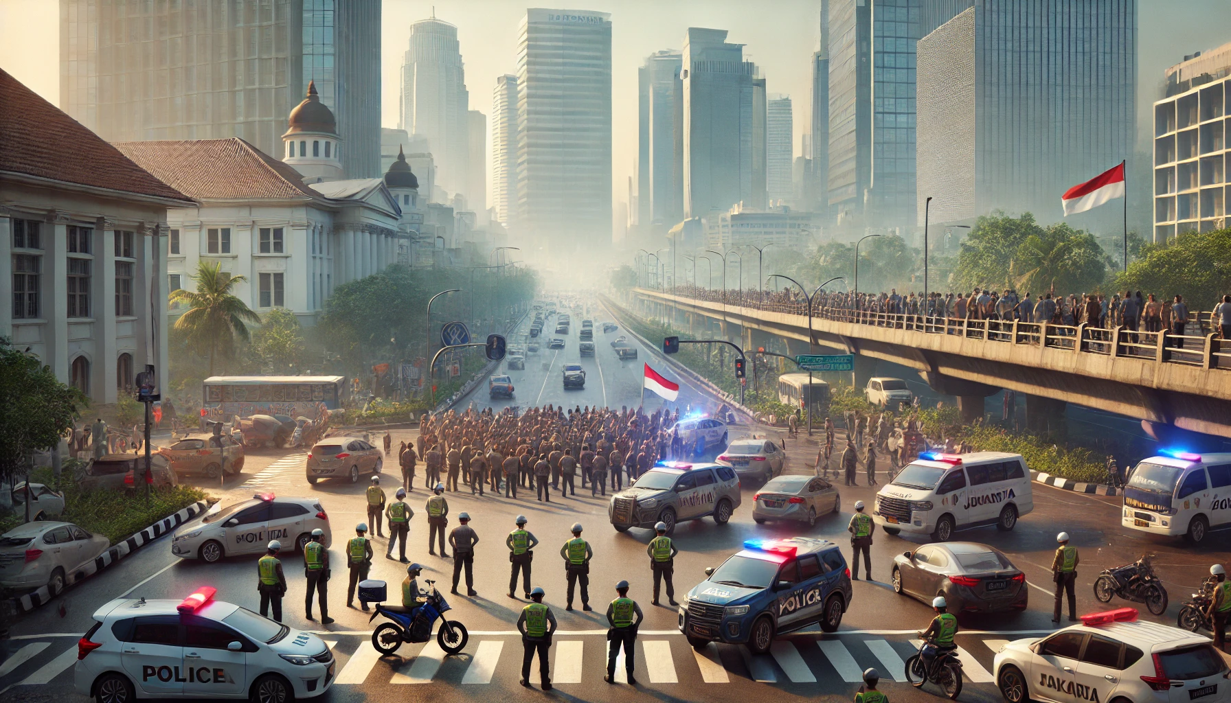 Kondisi Jakarta 2 September 2025 Ramai Demo Dan Lalu Lintas Padat