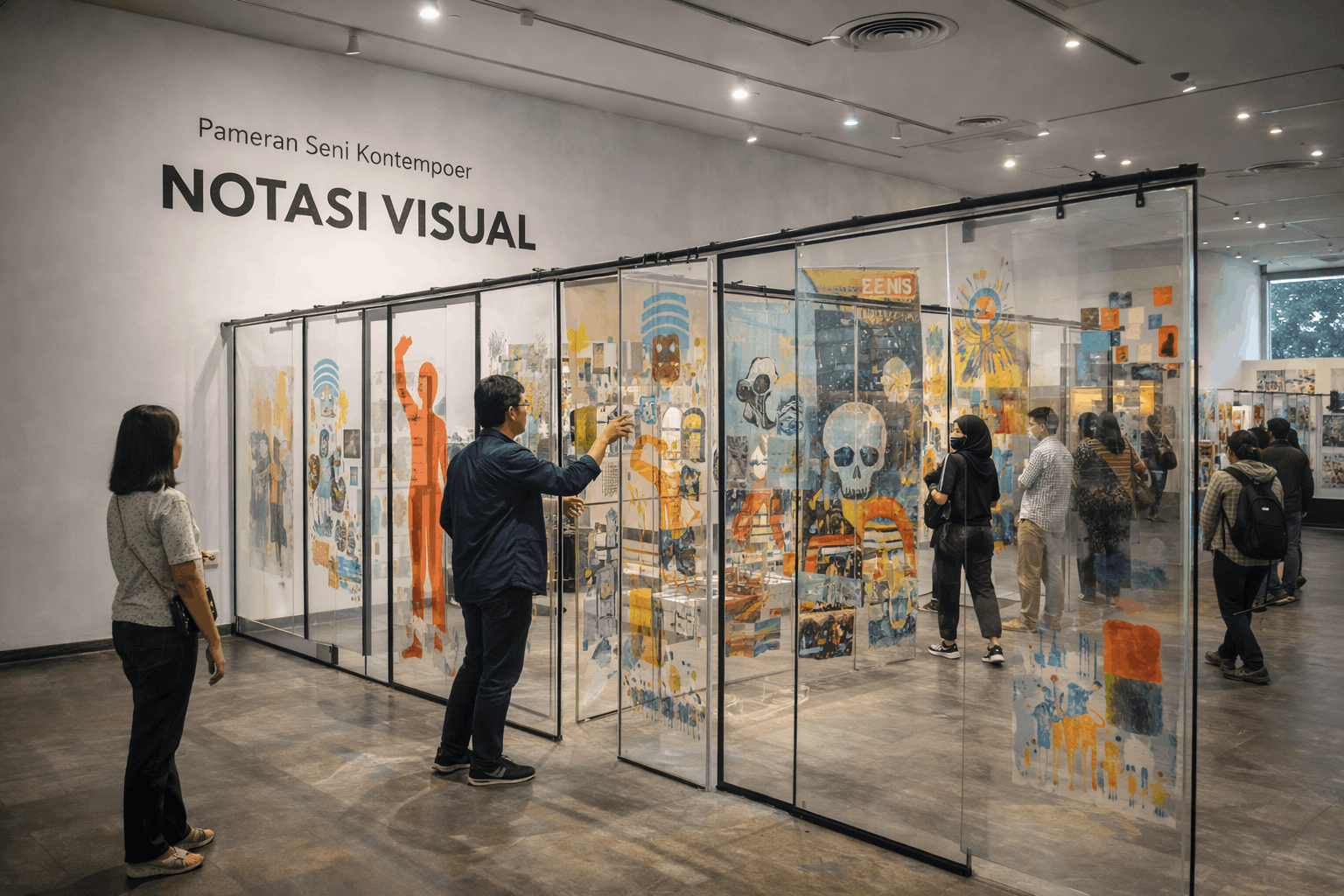 Notasi Visual Galeri Zen1 Hadirkan Pengalaman Seni Fisik Dan Digital Yang Memikat Di Jakarta Pusat