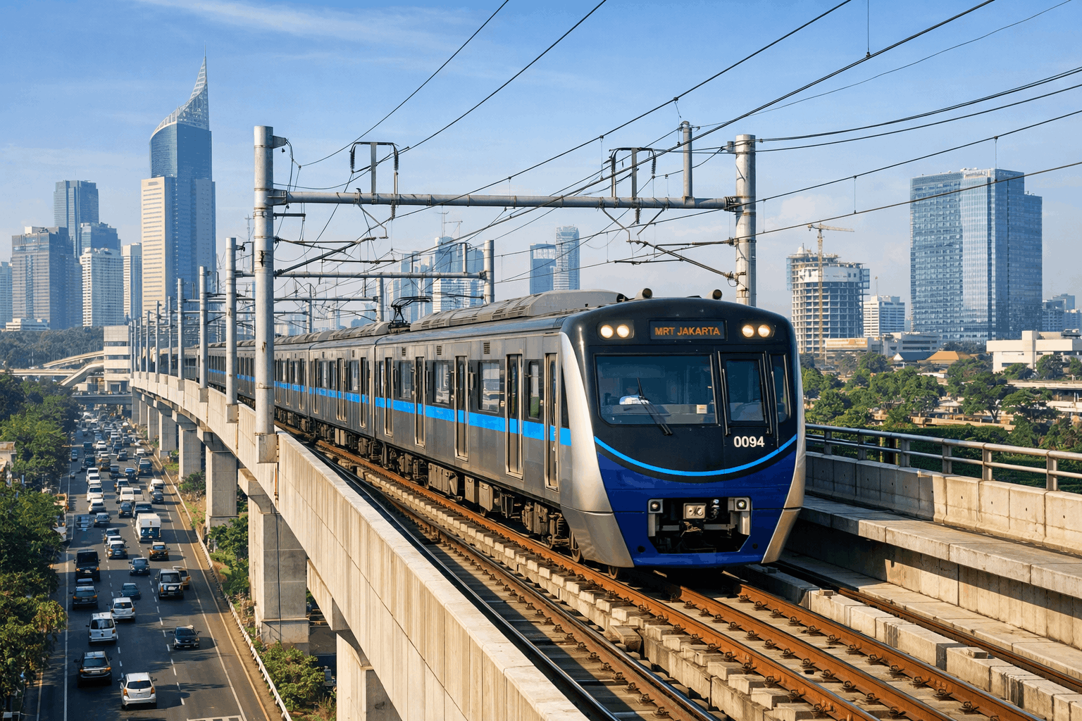 Pembangunan Transportasi Modern Di Jakarta Menuju Kota Global Yang Berkelanjutan