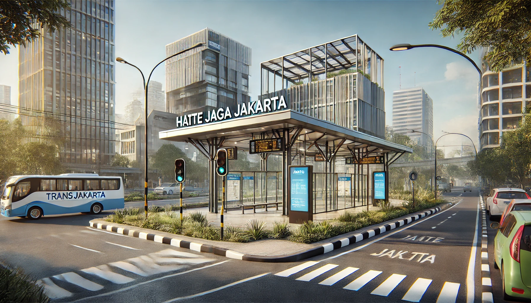 Revitalisasi Halte Transjakarta Senen Hadirkan Fasilitas Modern Untuk Kenyamanan Penumpang