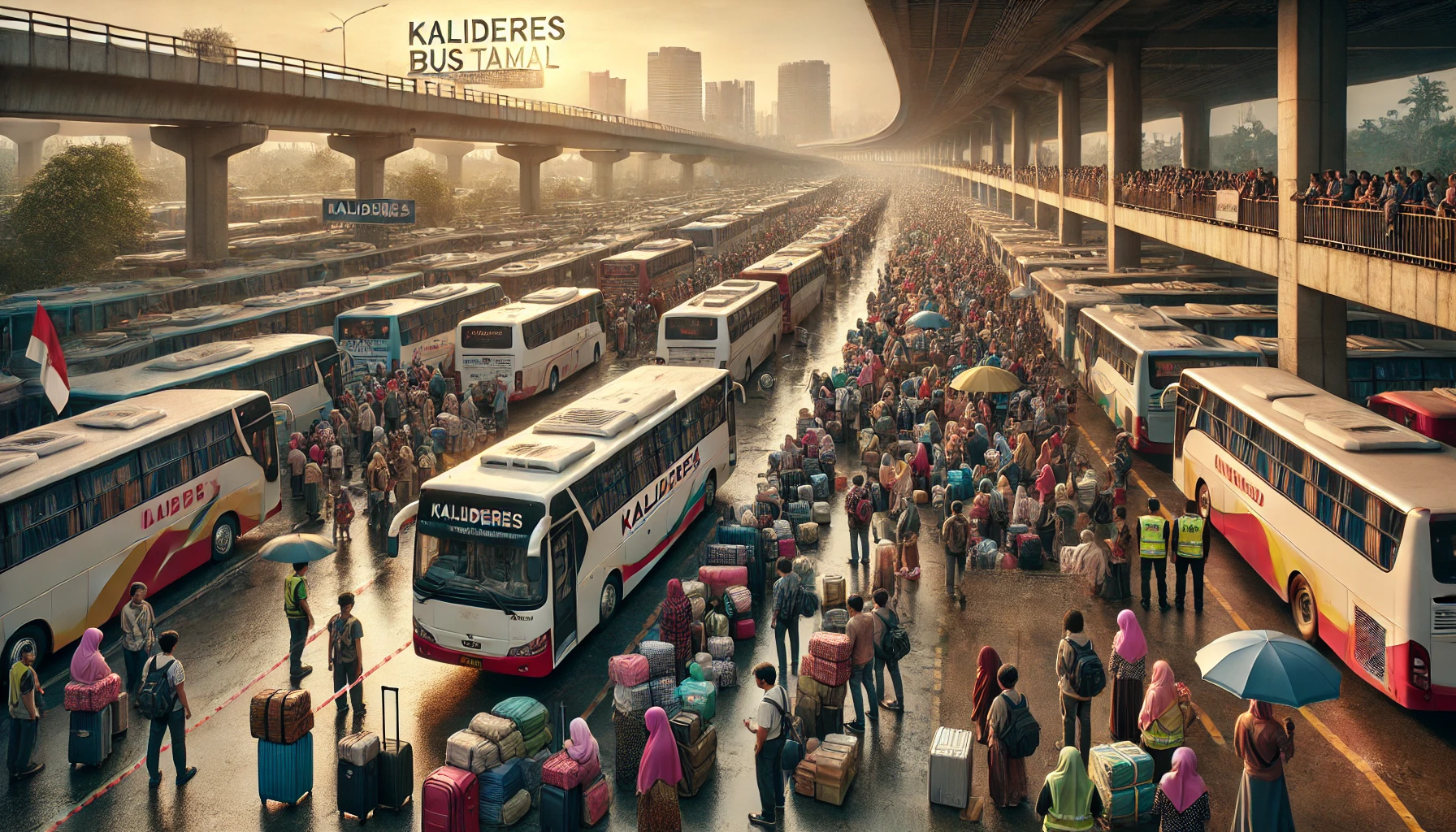 Update Arus Mudik Terminal Kalideres Terbaru Lonjakan Penumpang dan Situasi Hari Ini