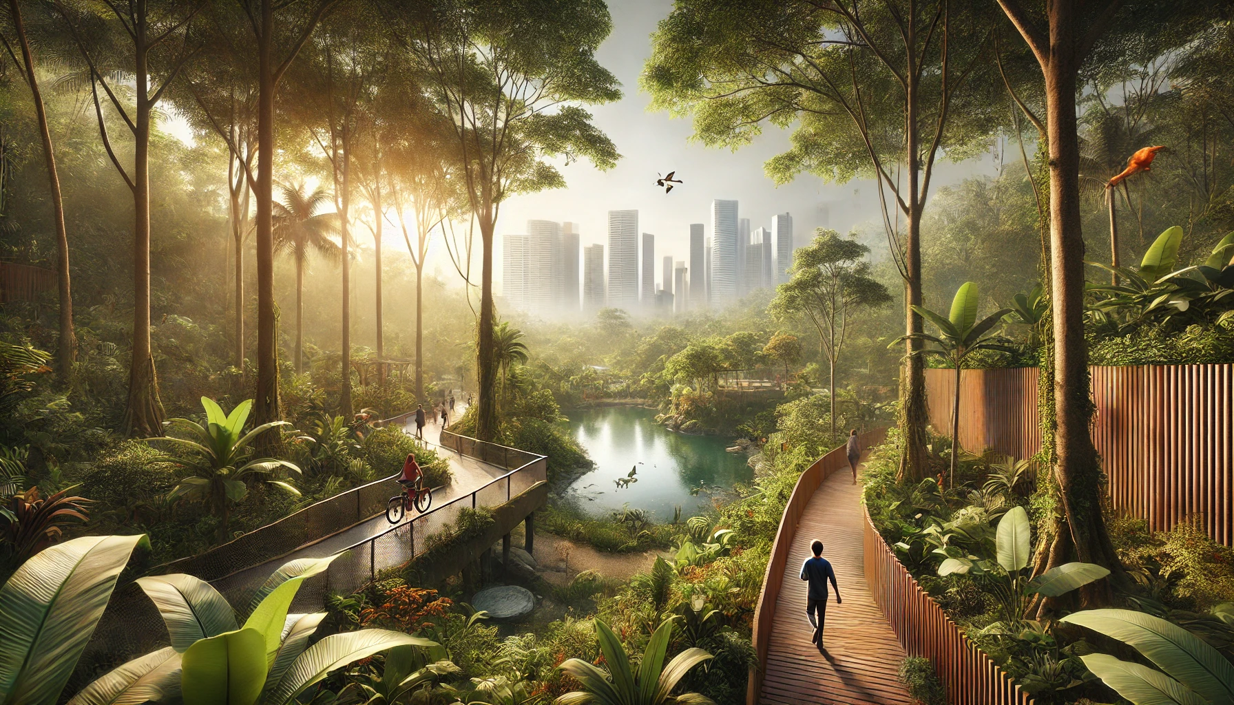 Wisata Alam Tersembunyi Di Jakarta Pesona Danau Hutan Kota Dan Taman Hijau Yang Menenangkan