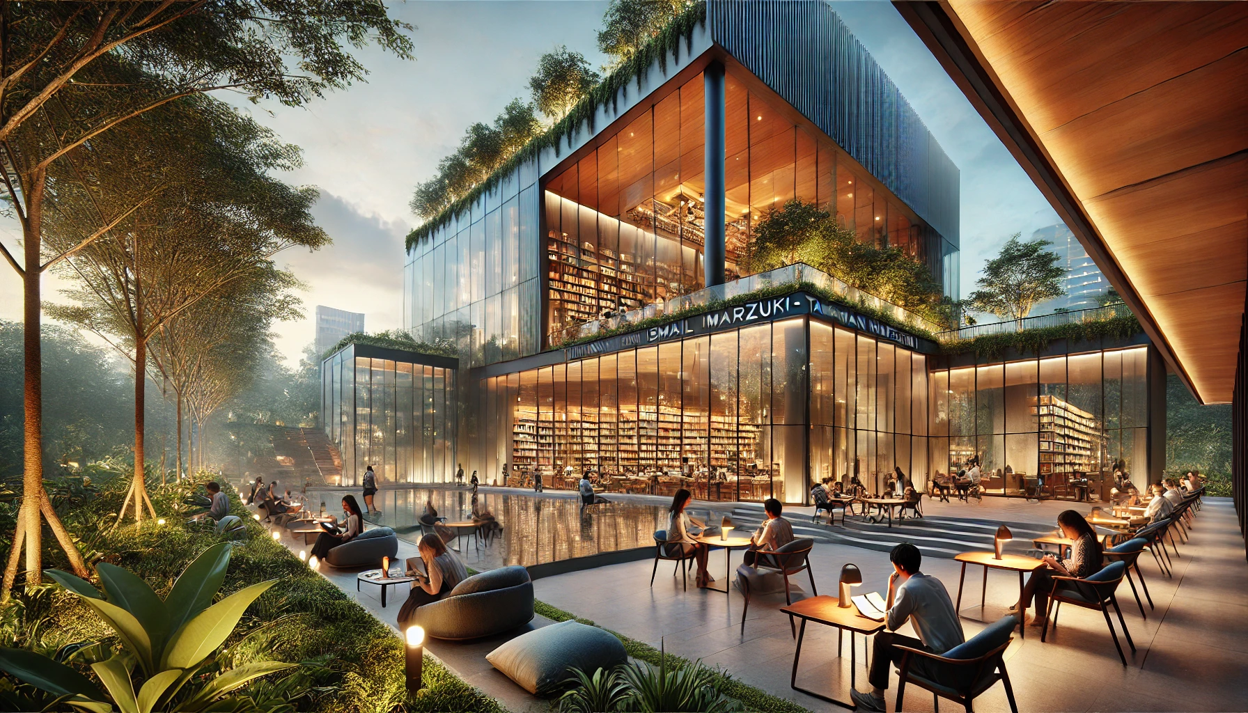 Hidden Gem Perpustakaan Jakarta Cikini Tempat Baca Estetik Nyaman Gratis Favorit Anak Muda