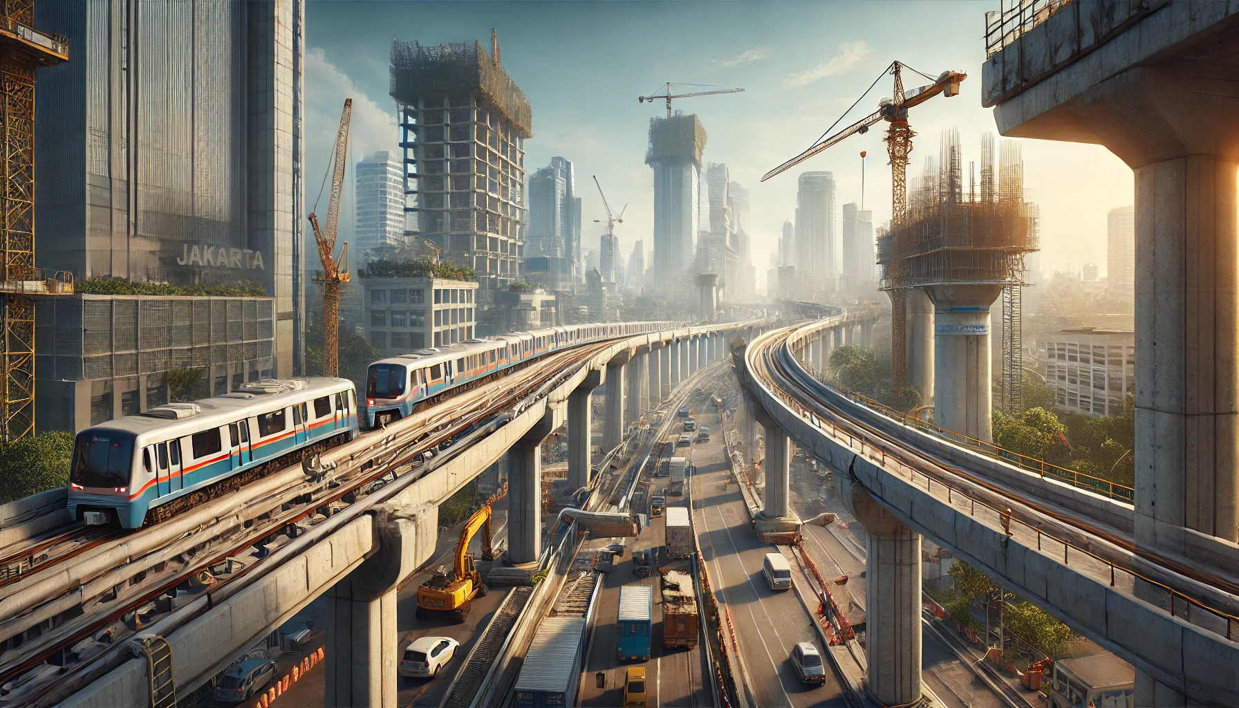 Update Proyek LRT Jakarta Fase 1B Progres Terbaru dan Target Operasional