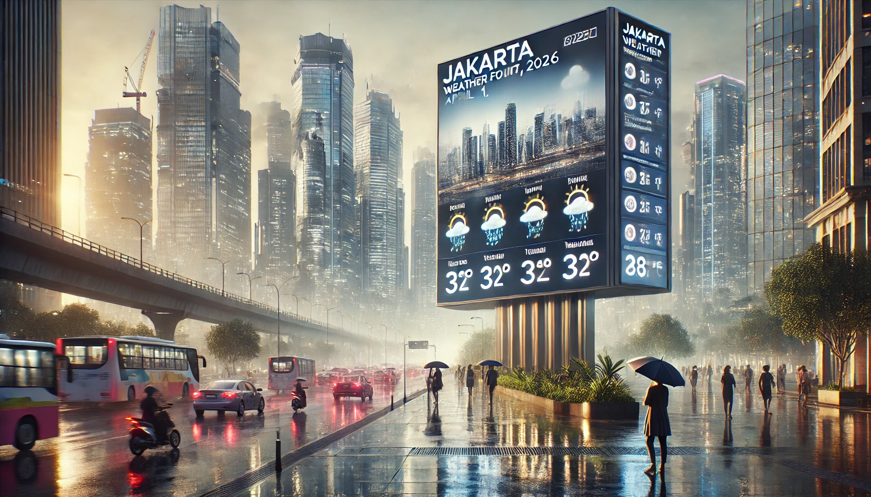 Prakiraan Cuaca Jakarta 1 April 2026 Update Terbaru Hujan Suhu Dan Kondisi Harian
