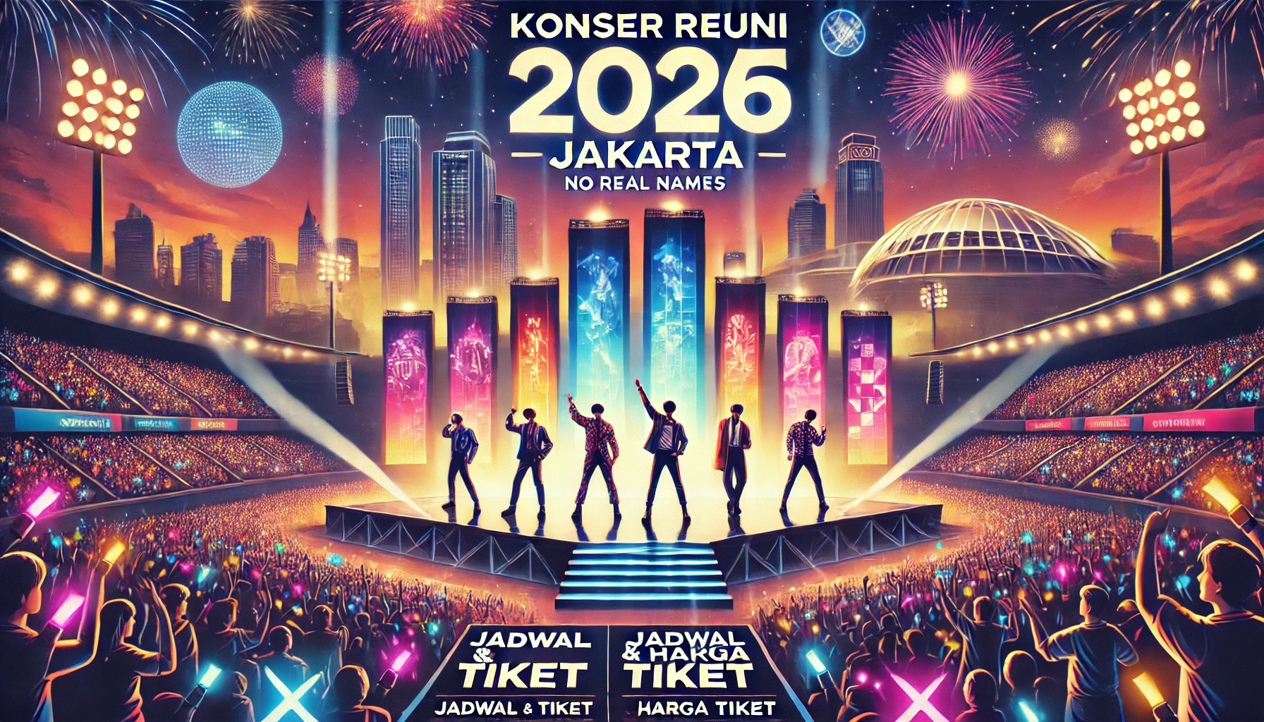 Tiket Konser F4 Jakarta 2026 Resmi Dijual Jadwal Harga dan Cara War Terbaru