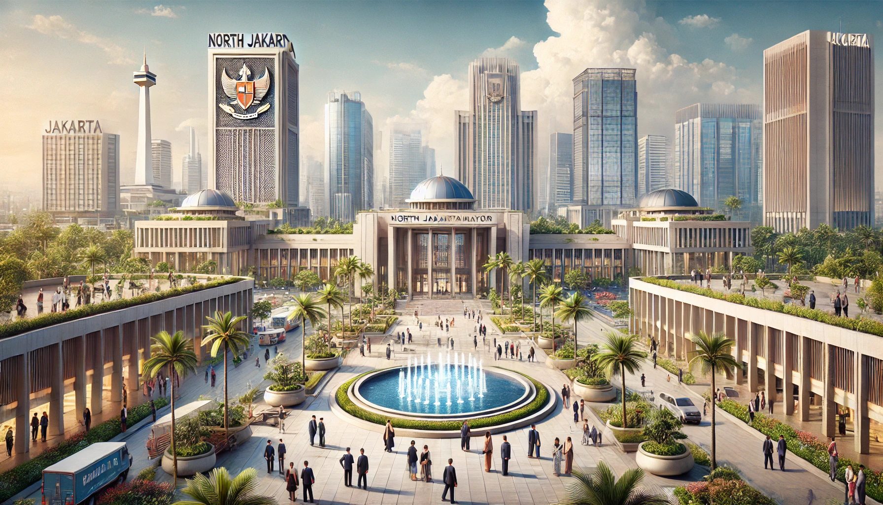 Kantor Walikota Jakarta Utara Jadi Pusat Layanan Publik Modern Dan Strategis