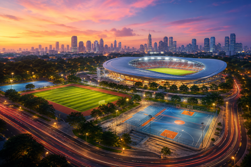 Grafika Sport Arena Kota Jakarta Selatan Tempat Seru Main Bola