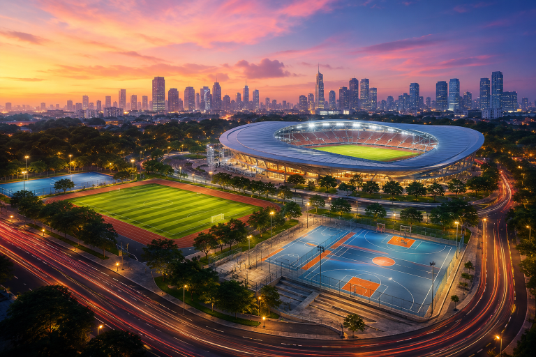 Grafika Sport Arena Kota Jakarta Selatan Tempat Seru Main Bola
