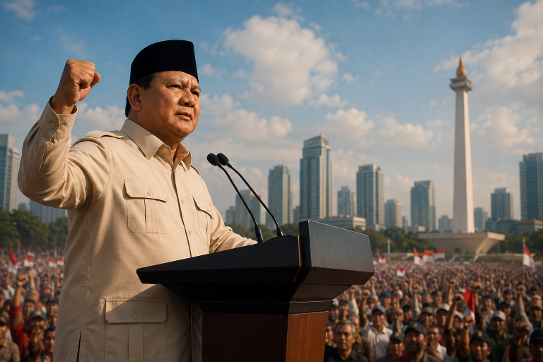 Pidato Prabowo 14 Agustus Jakarta Soroti Capaian Pemerintah dan Kesejahteraan Rakyat