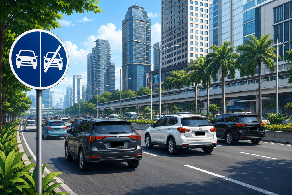 Ganjil Genap Jakarta Hari Ini Jumat